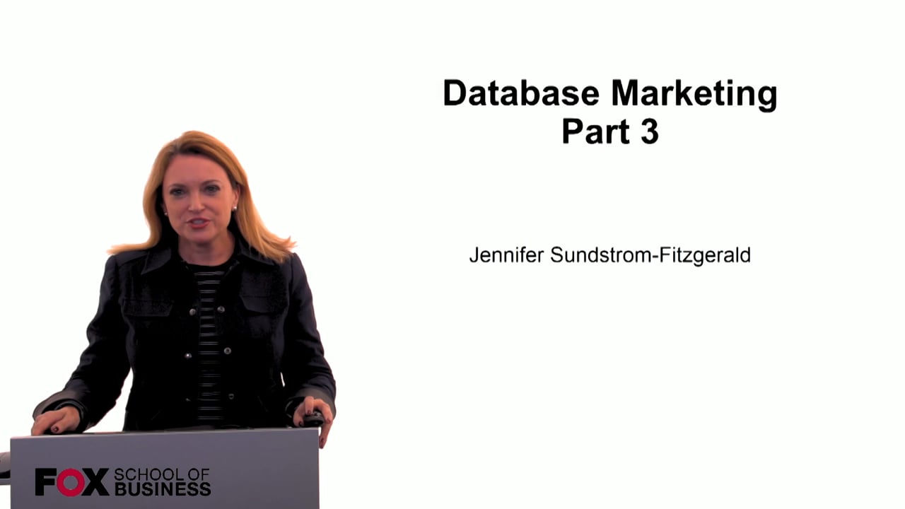 Login to view Database Marketing Part 3