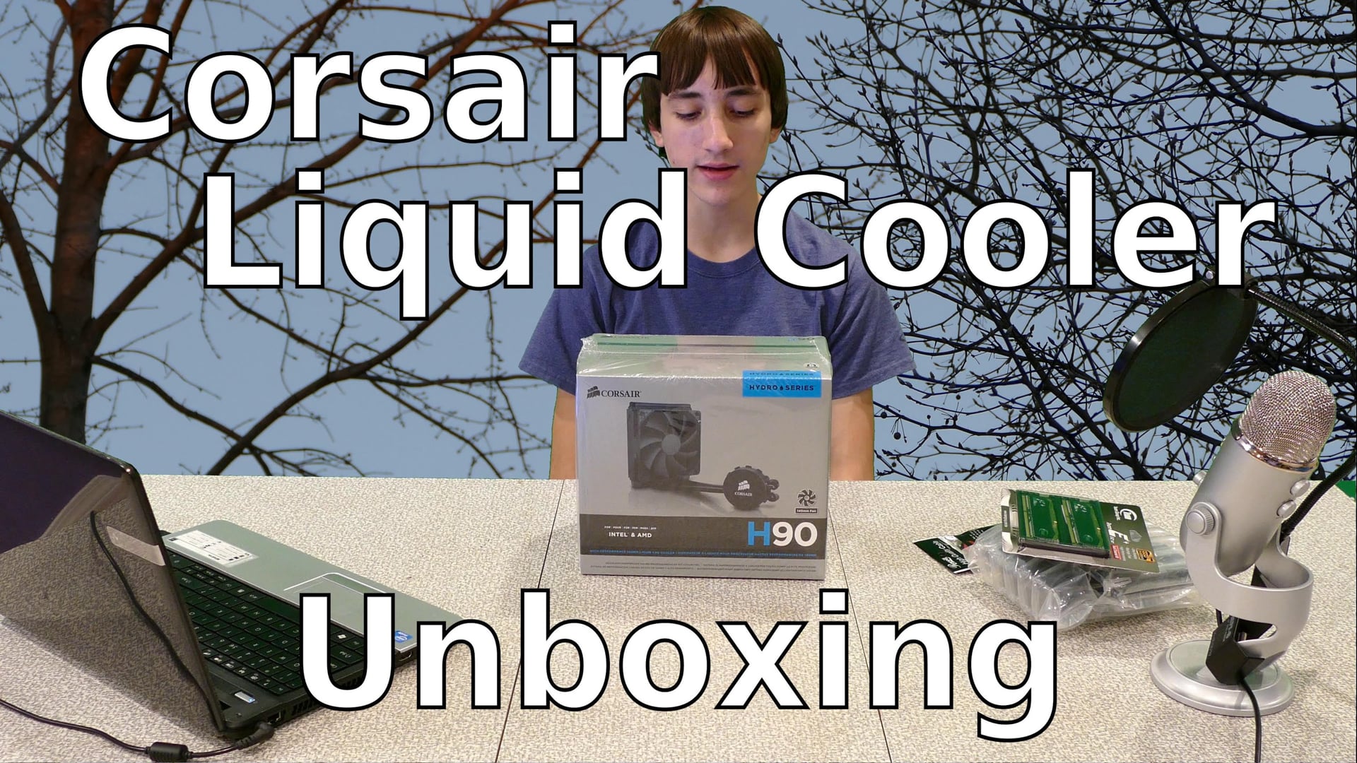 Corsair Hydro Series H90 Unboxing