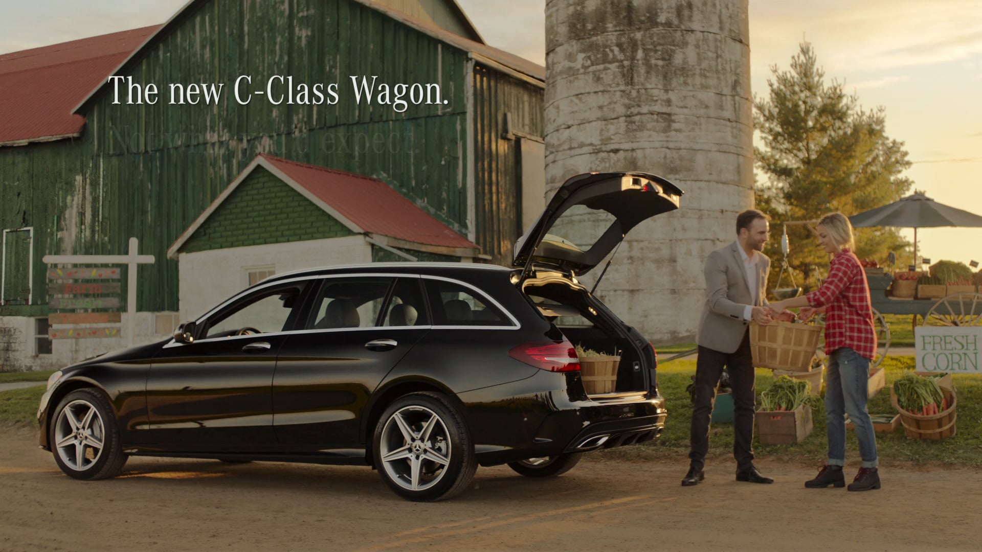 Mercedes C-Class Wagon  "The Reveal"