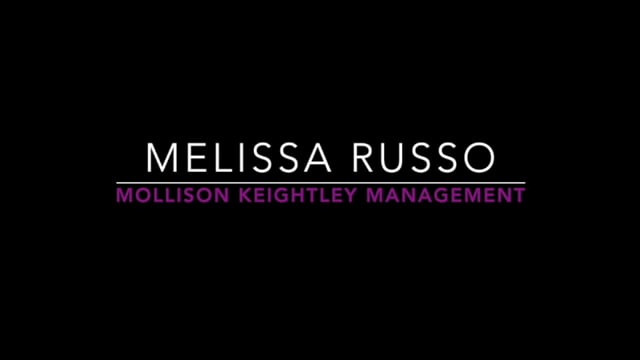 Showreel for Melissa Russo