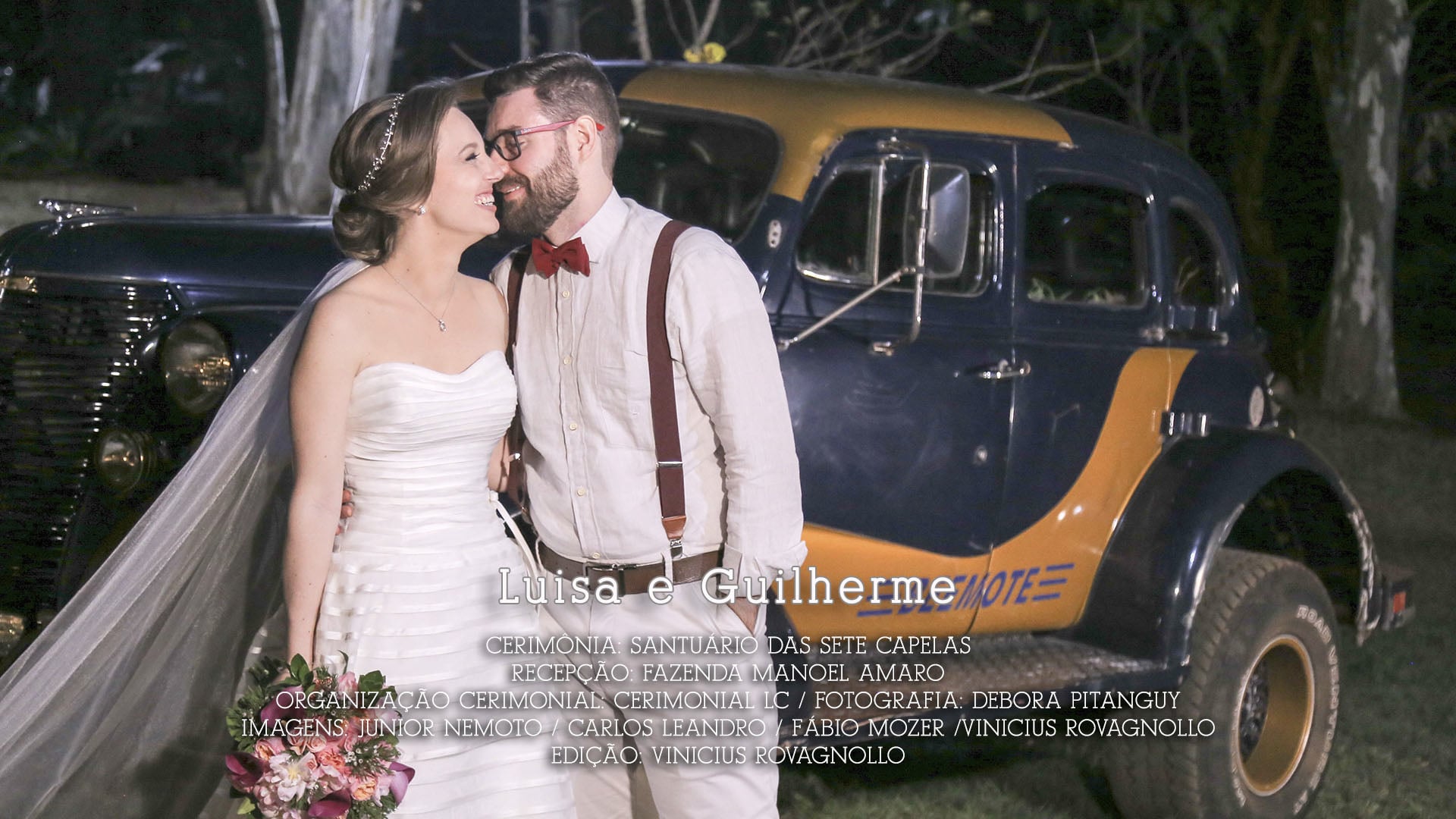 Luísa e Guilherme - Casamento ao ar livre na Fazenda 