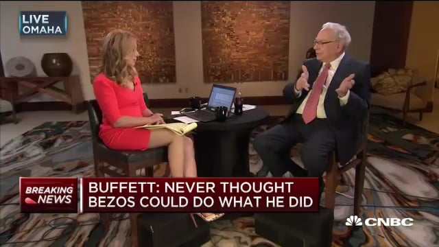 Warren Buffet on why Jeff Bezos had a 7 year head start