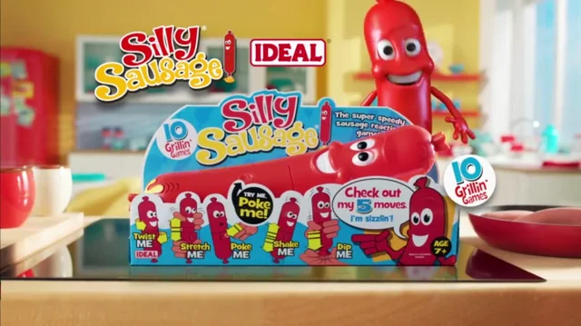 The silly sausage deals toy