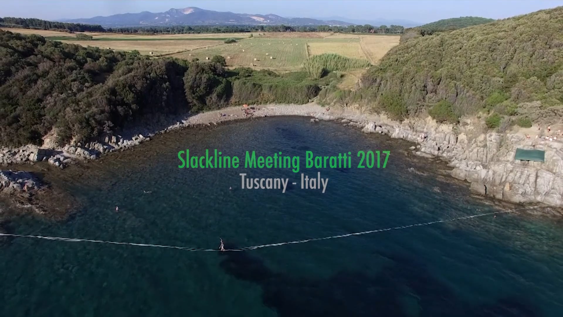 Baratti SlackLine meeting 2017