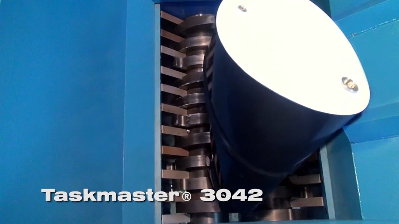 The Taskmaster TM3000 Tire Shredder