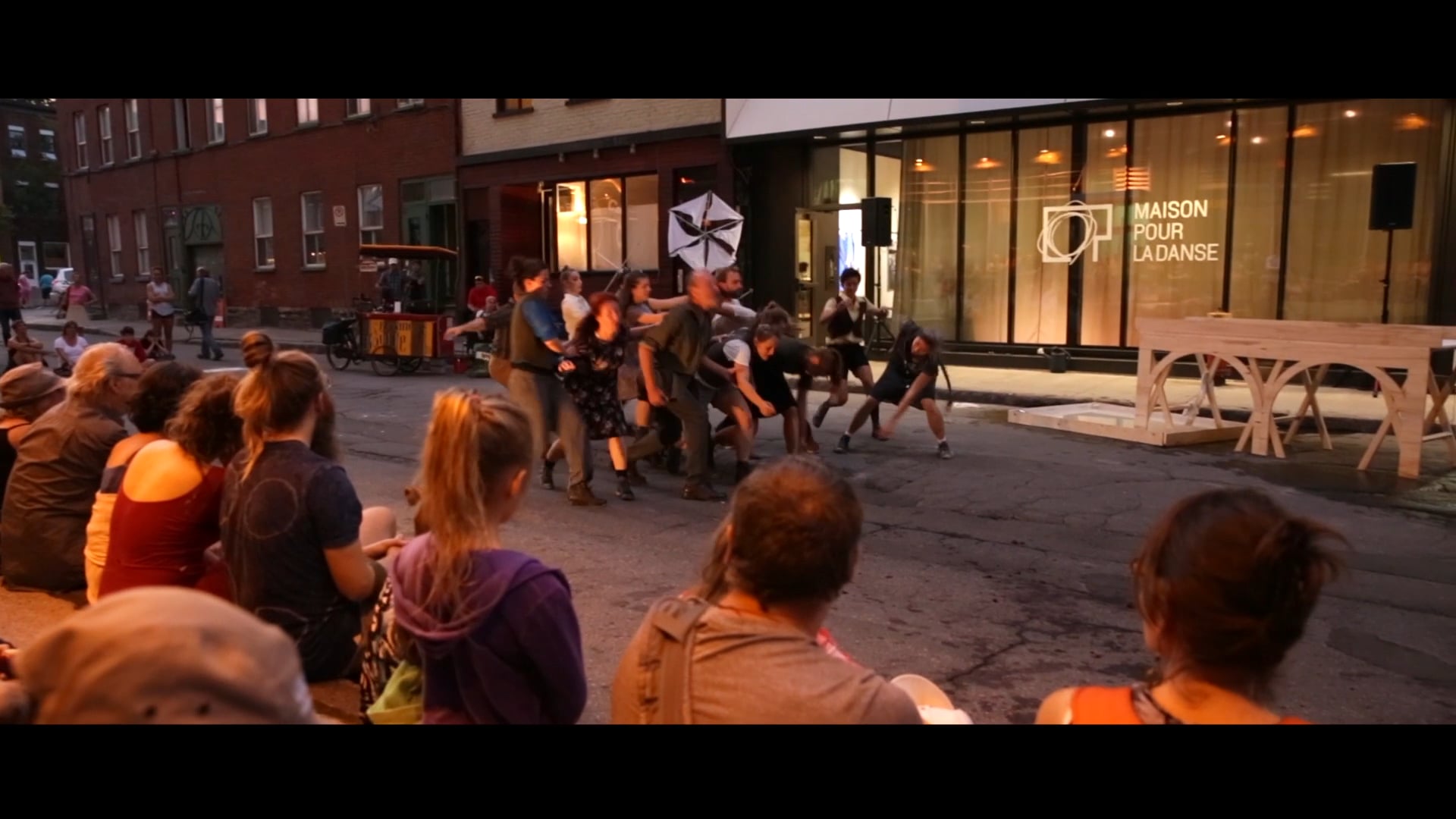 PASSAGE IN SITU - Maison pour la danse de Québec - Le CRue et Myriam Lambert