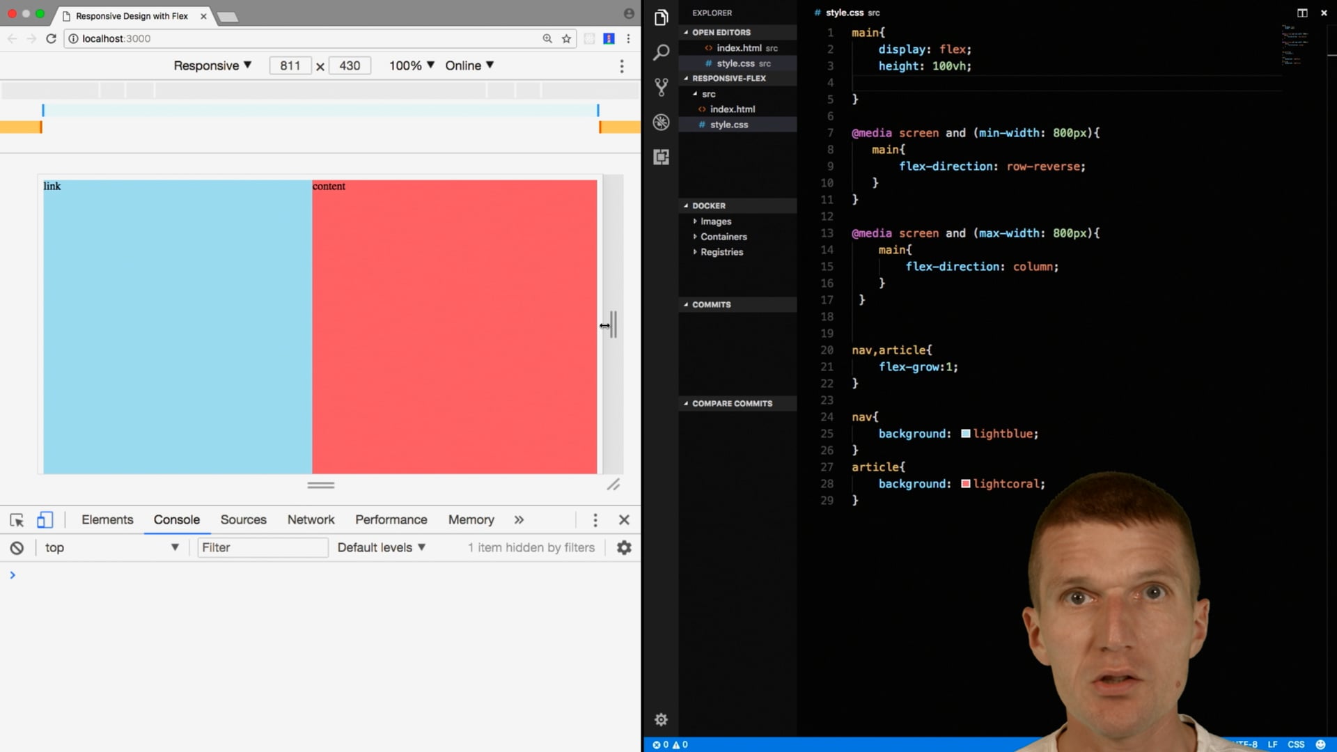 Watch Responsive Design with FlexBox Layout Online | Vimeo On Demand on ...