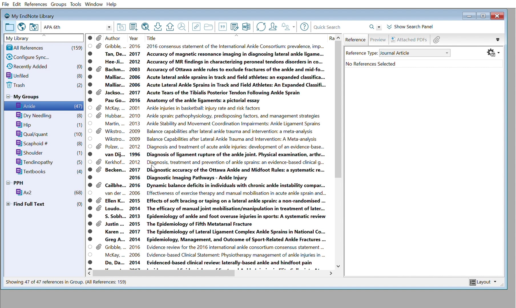 EndNote library on Vimeo