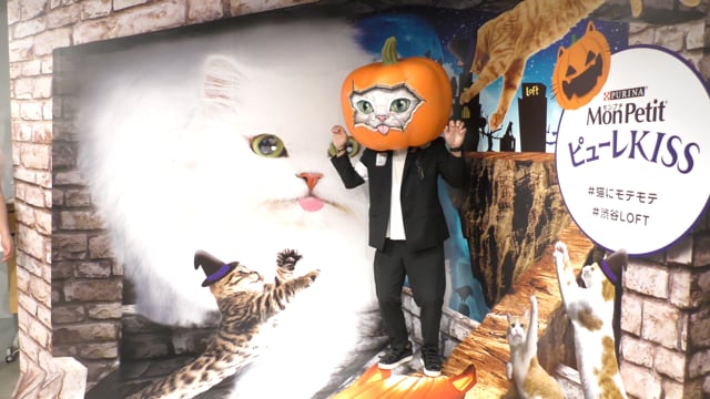 2017年10月21日　「#猫にモテモテ」 チョーヒカルライブペイント