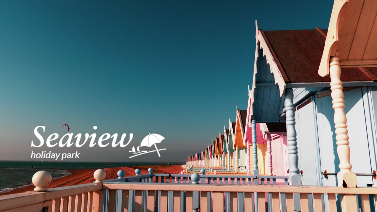 Seaview Holiday Park - Mersea Island Essex UK. Aerial Drone Video