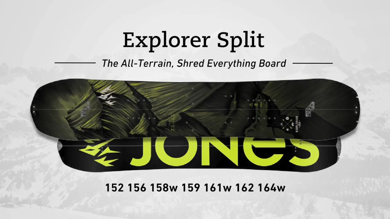 スプリットデビュー検討中の方必見！18/19 JONES SNOWBOARD イチオシ