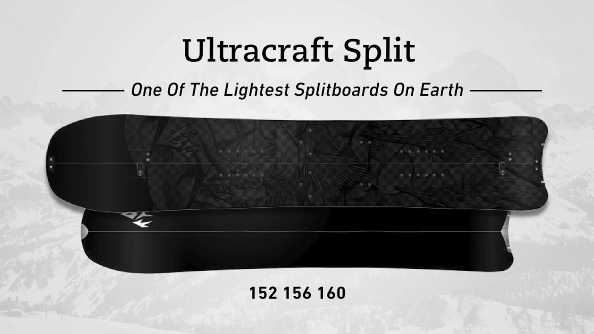 JONESウルトラクラフト Ultra craft 156cm スプリット