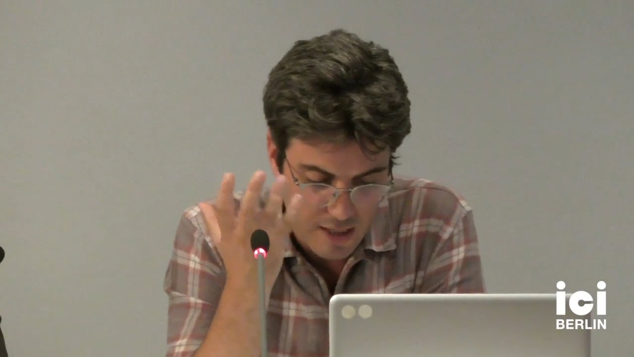 Talk by Ben Dawson (Panel II)