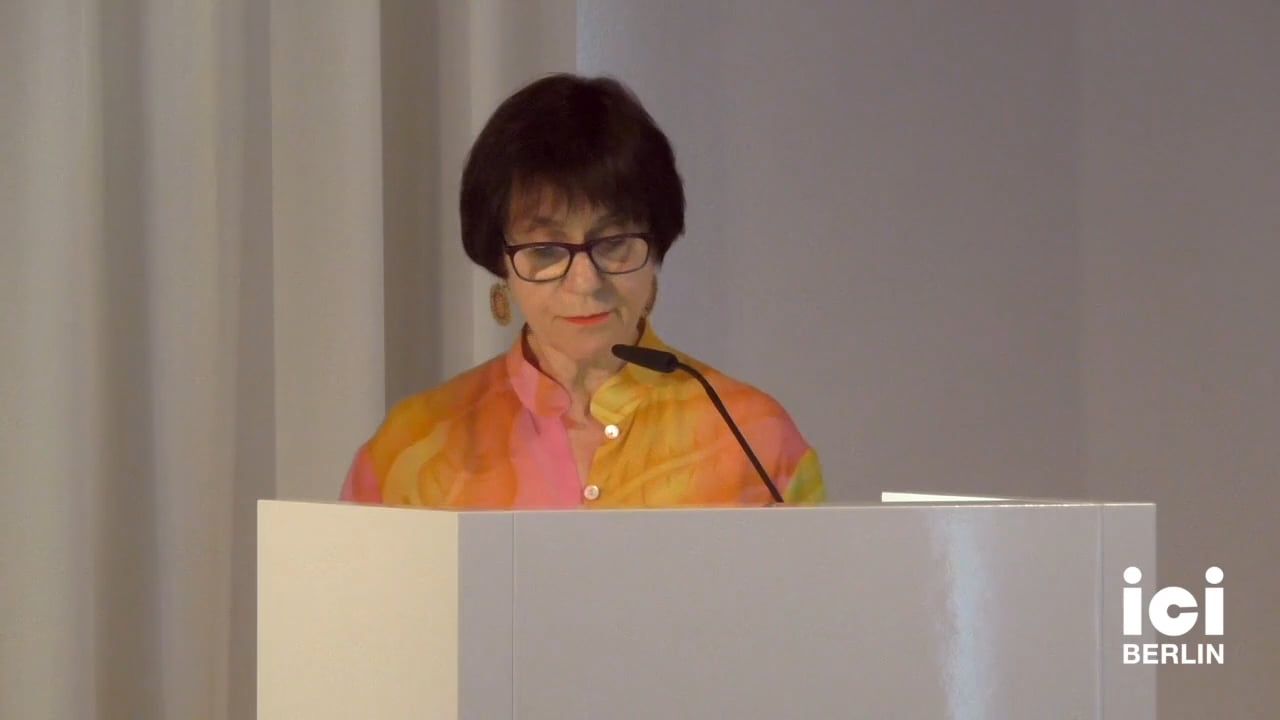 Talk by Monique David-Ménard (Panel V)