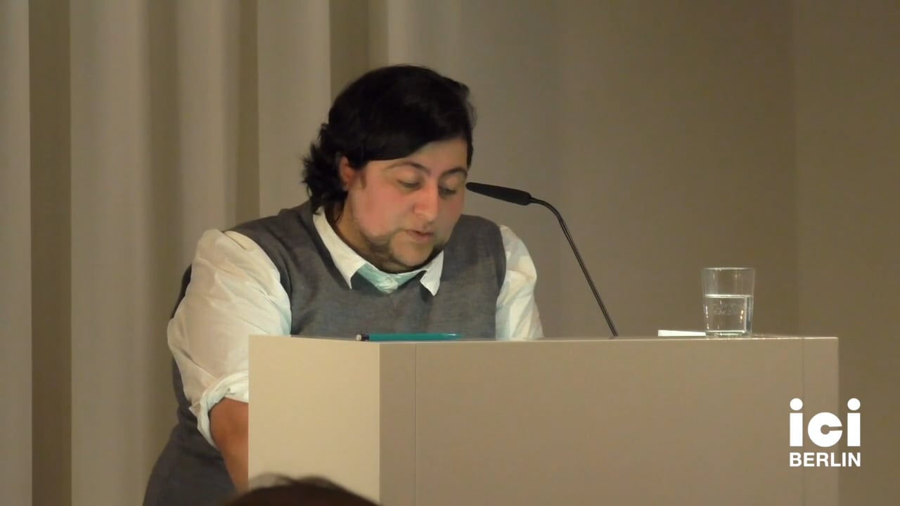 Talk by Zoya (Panel VII)
