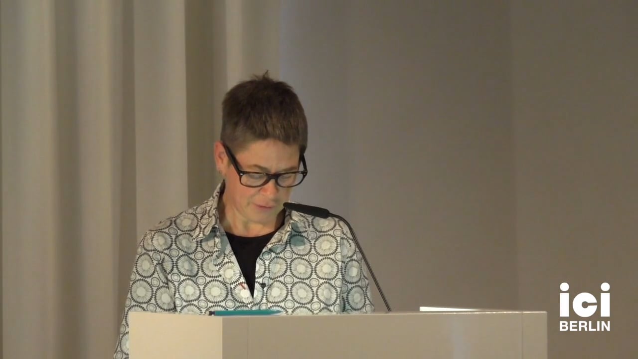 Talk by Antke Engel (Panel VII)