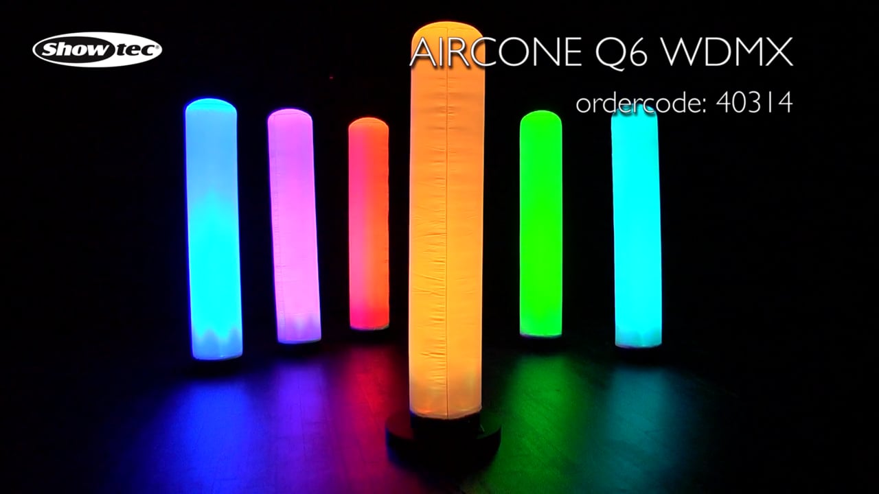 Showtec Aircone Q6 WDMX. Ordercode: 40314.