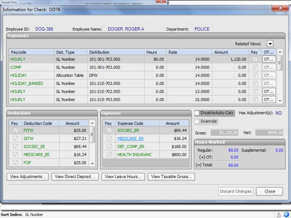 Clickable Links Drilldown