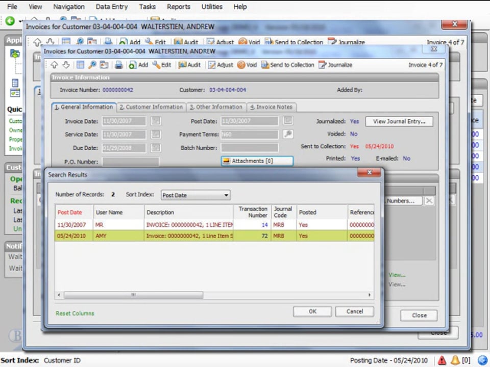 Sending Invoice to Collections