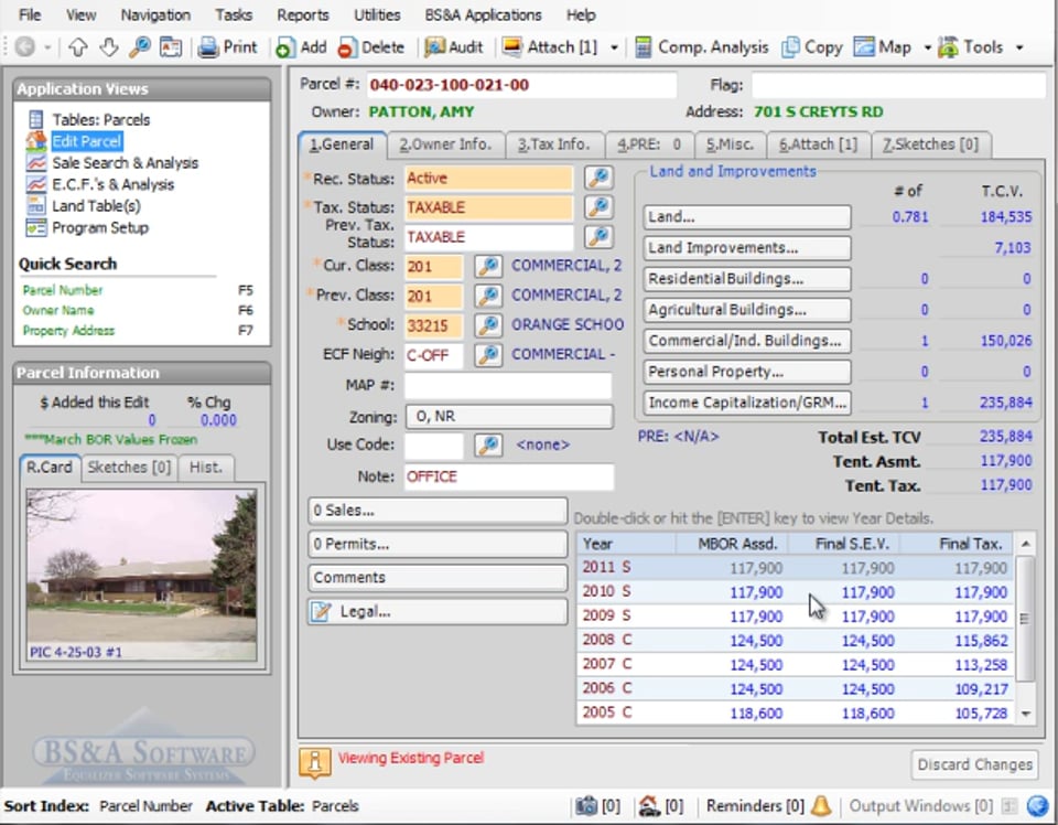 Rolling over a database
