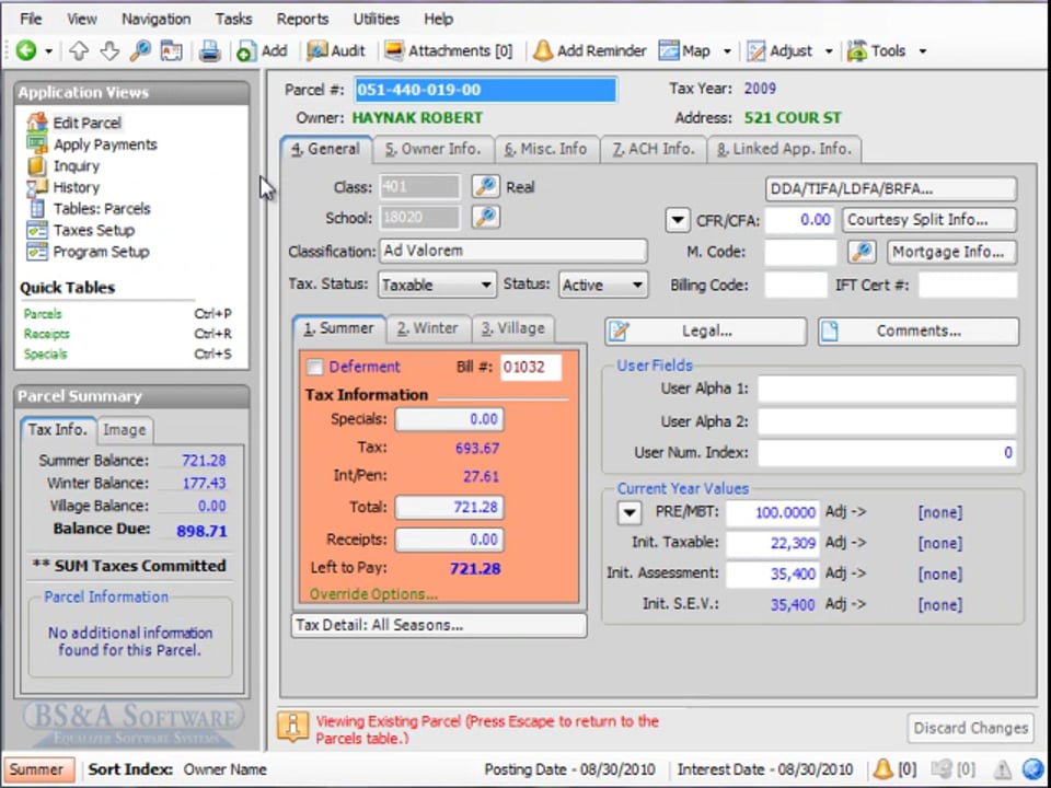 Restoring a Database