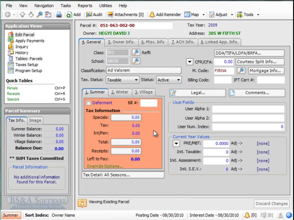 Adding a new Database