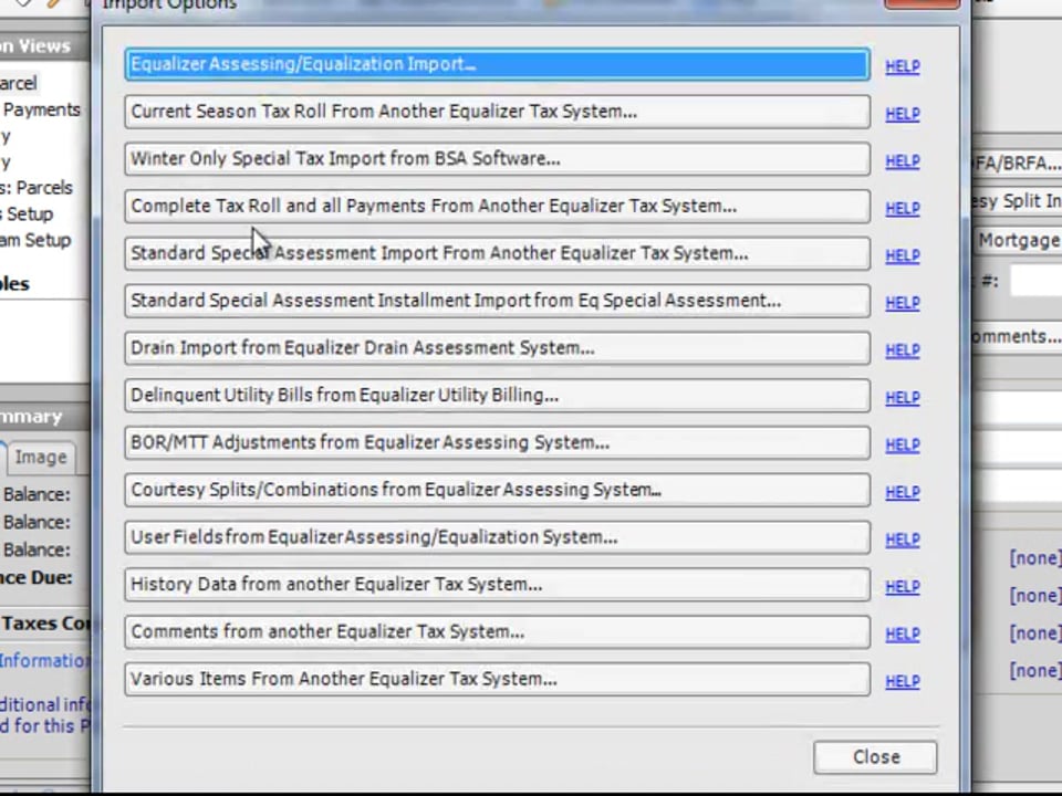Various Items Export