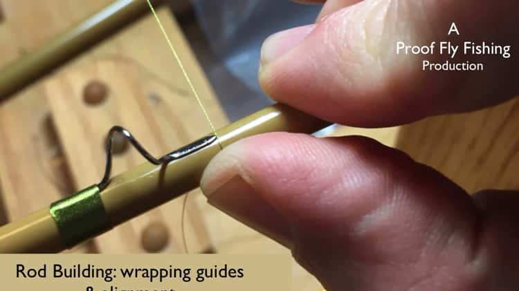 Rod Building: wrapping guides & alignment on Vimeo