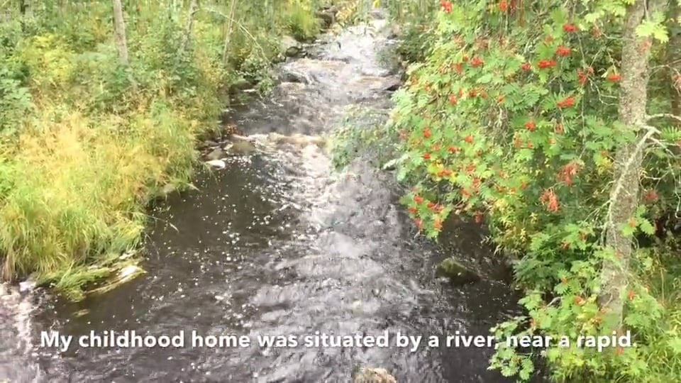The River is like Life by Tuula Löf