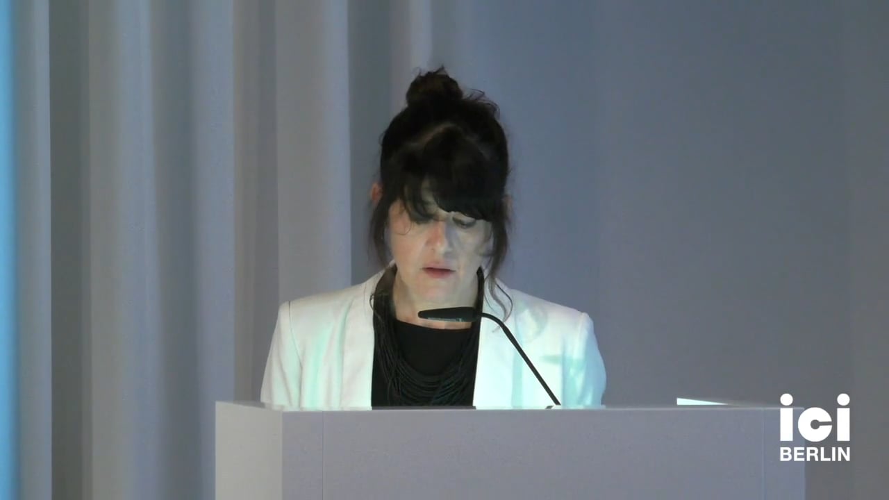Talk by Sandrine Sanos (Panel I)