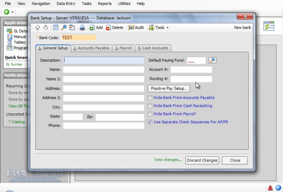 Video Tutorials - BS&A Software