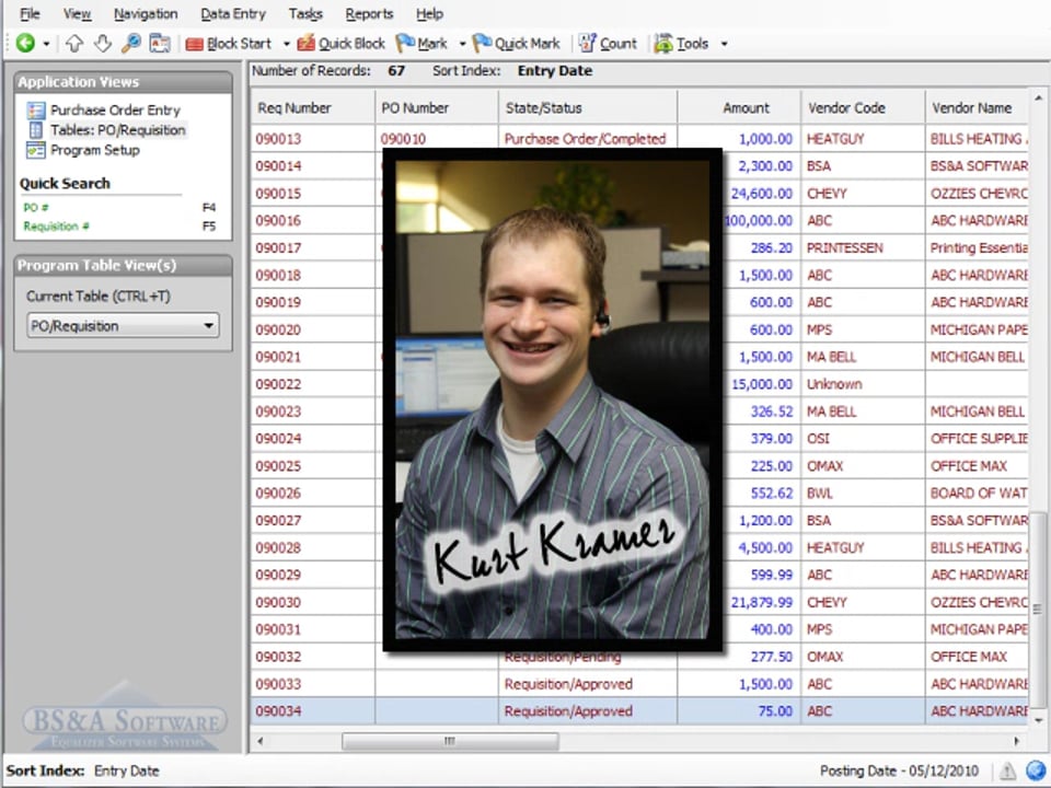 Adding a Requisition