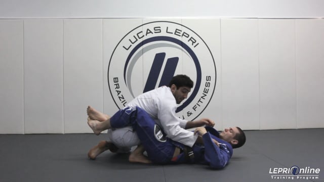 Closed Guard Pass with a Knee Cut