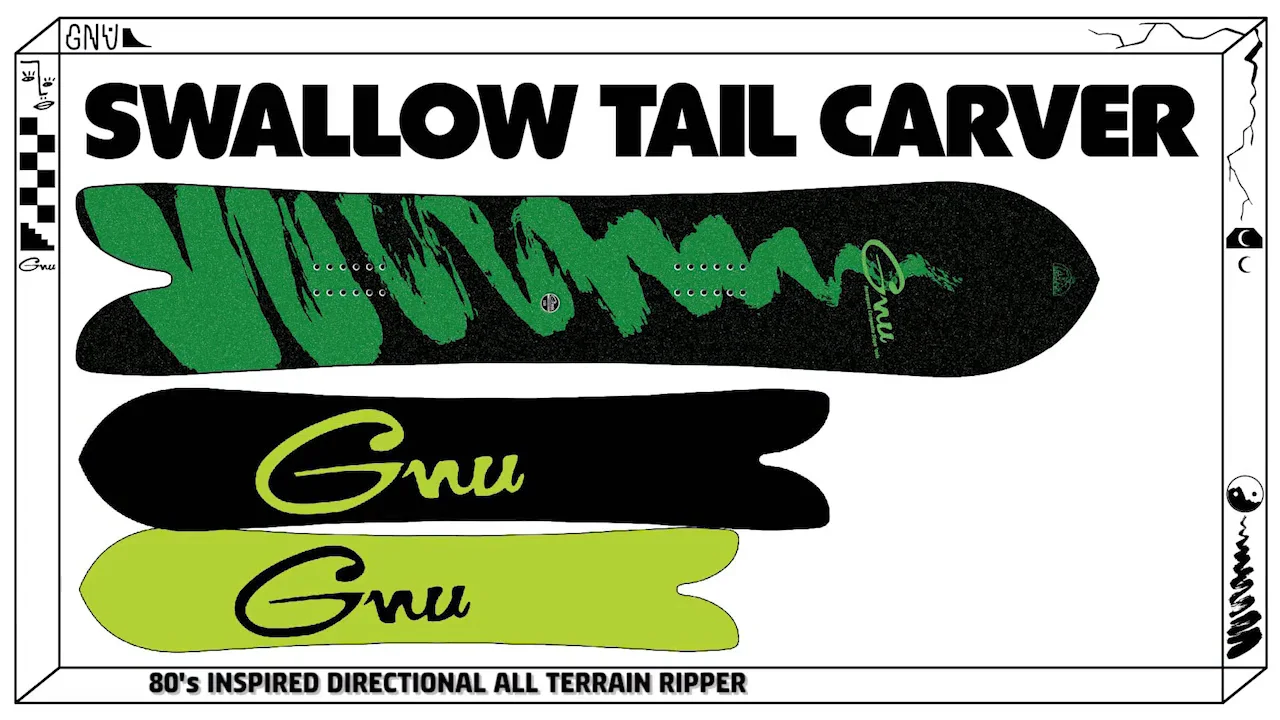 GNU SNOWBOARDS 2017-18