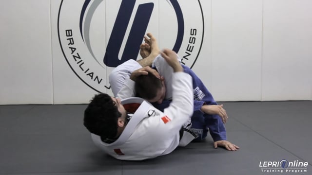 Z-Guard Retention to Triangle Choke Against an Opponent's Knee Cut