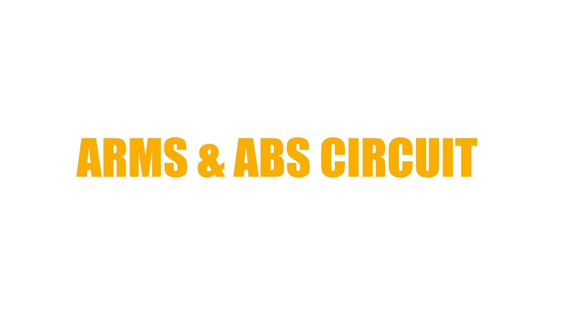 XNRGFit - Arms&Abs Circuit