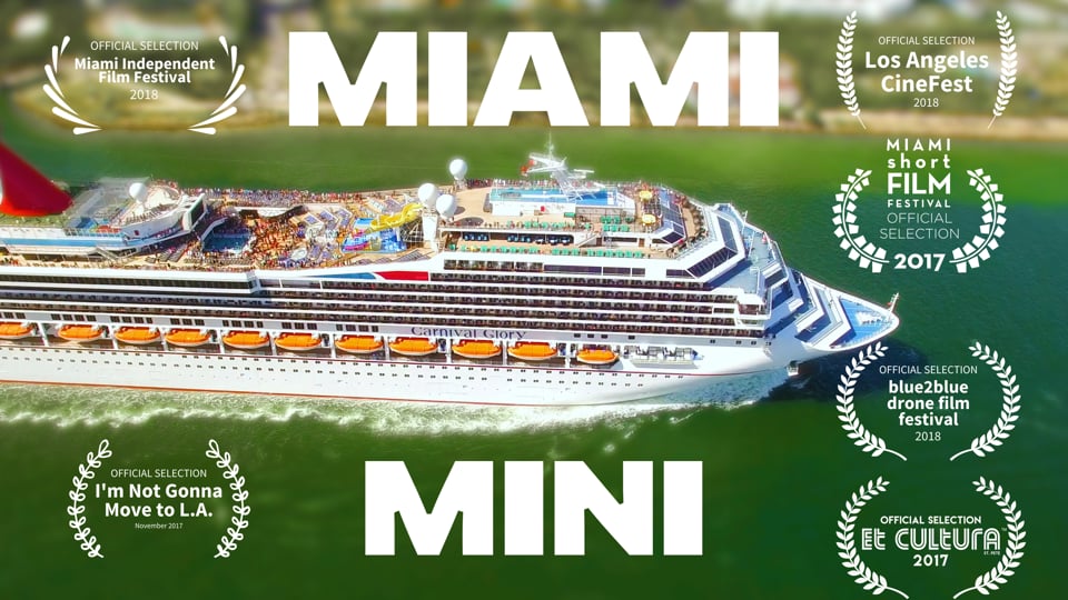 Miami Mini - Tilt-Shift Dronelapse [4k]