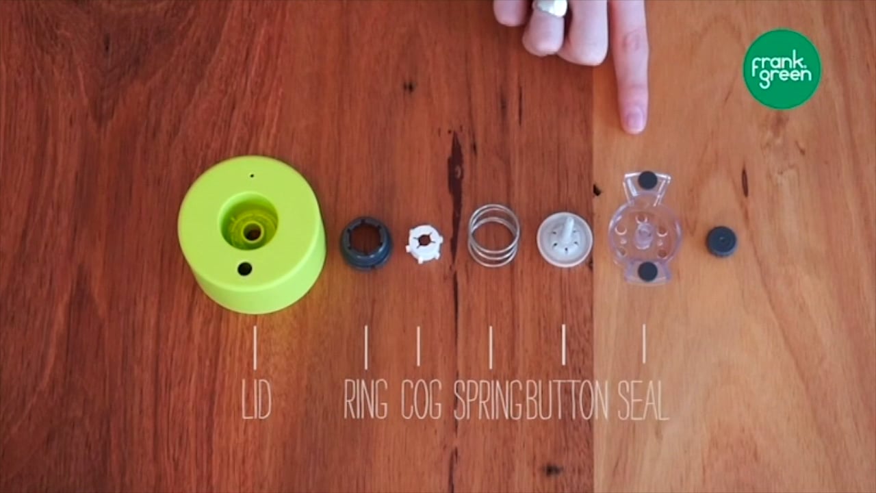 How to assemble your frank green lid on Vimeo