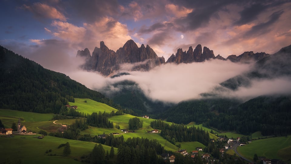 Breath of the Dolomites Timelapse