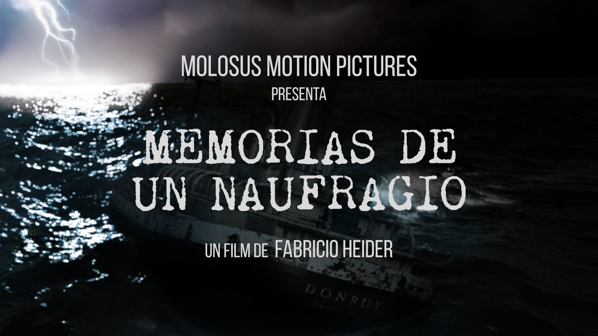 Memorias de un Naufragio (Trailer)