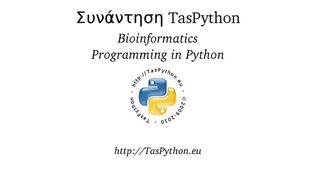 Bioinformatics Programming in Python on Vimeo
