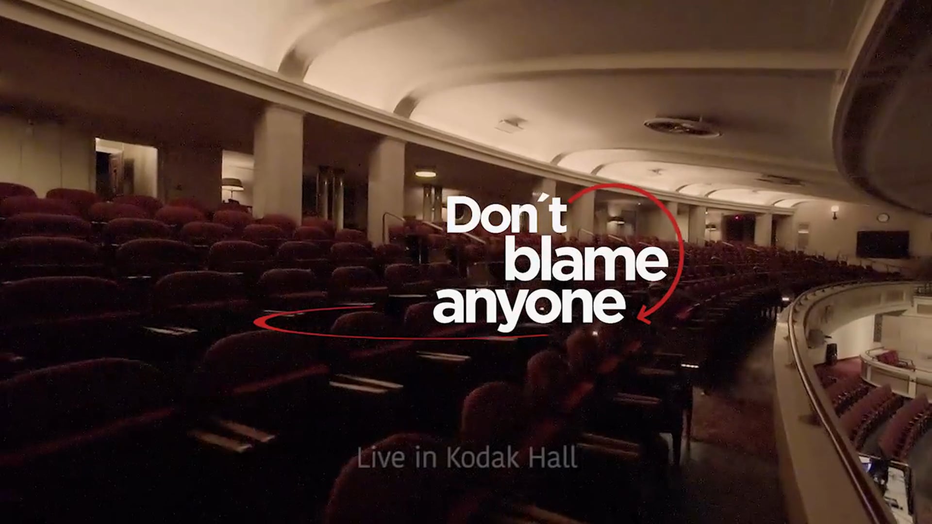 Don't Blame Anyone.