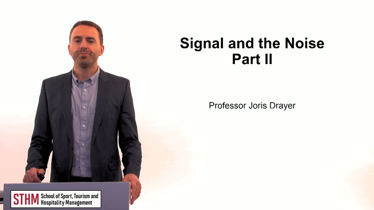 Login to view Signal and the Noise Part II