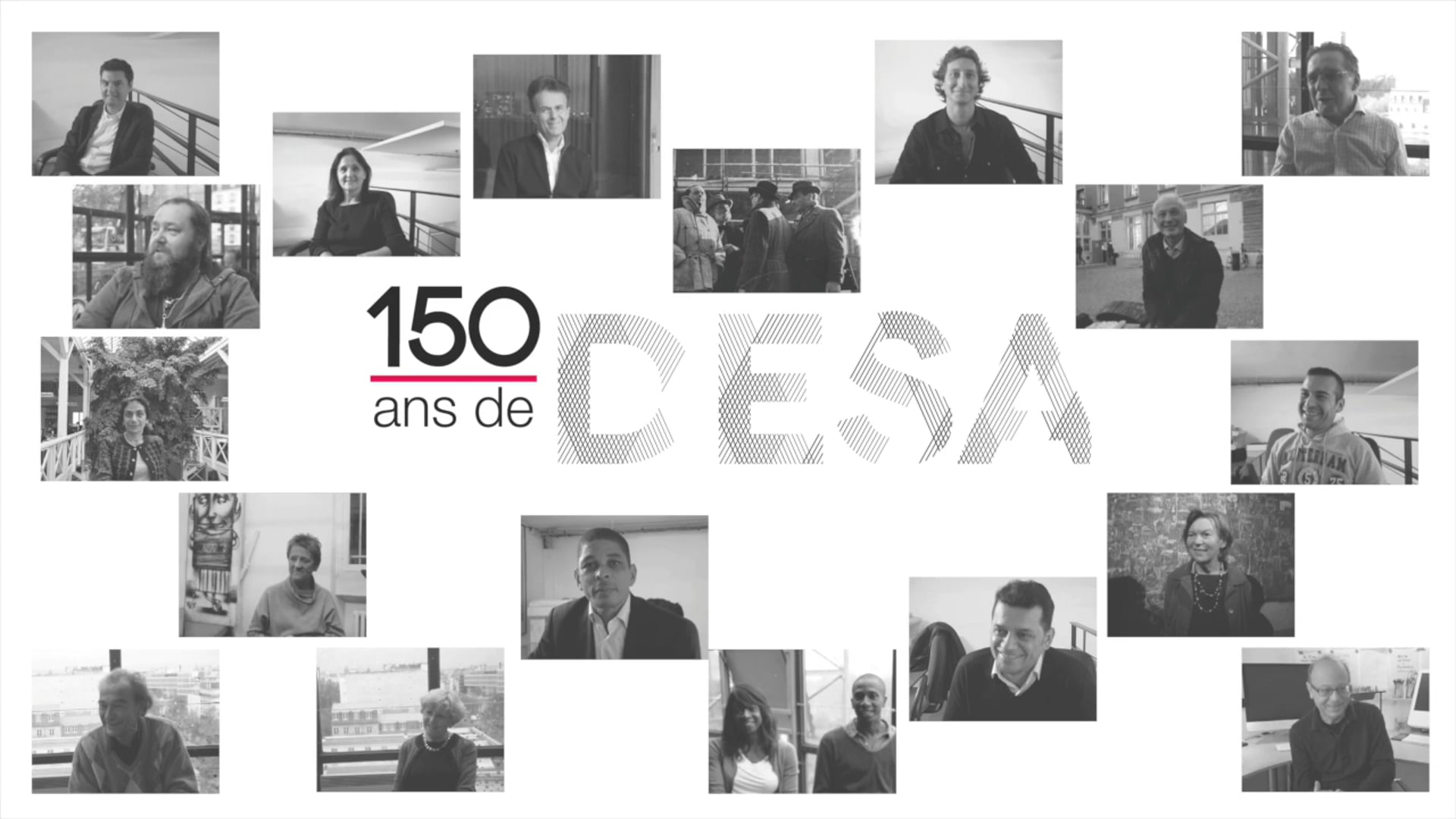 150 ans de DESA / Interviews