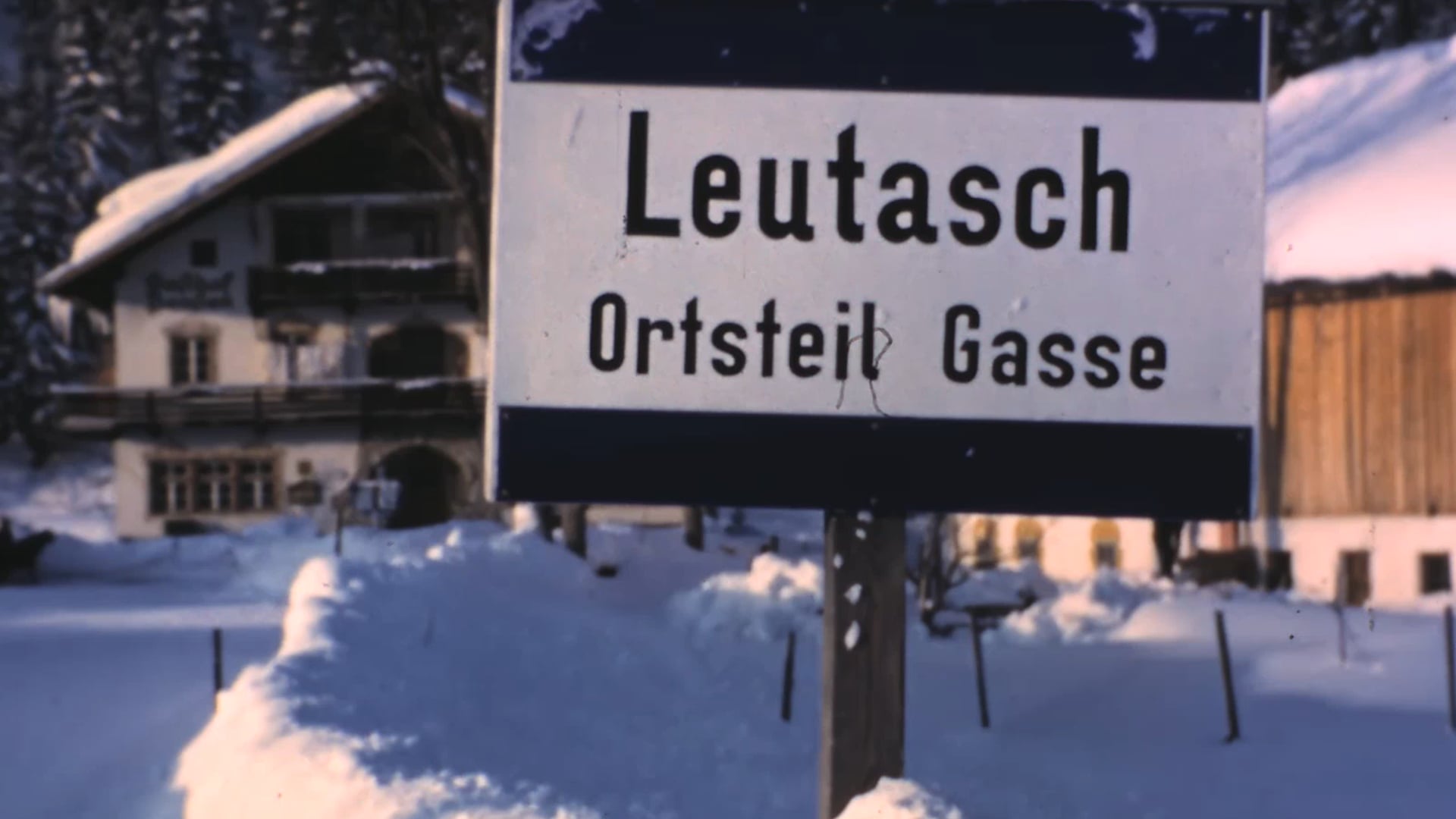 Numérisation film super 8 "vacances d'Hiver en AUTRICHE"