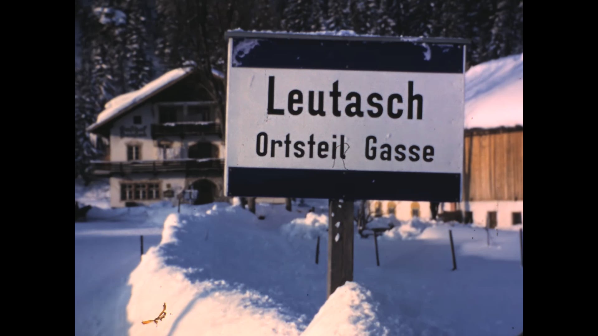 Numérisation film super 8 "vacances d'Hiver en AUTRICHE"