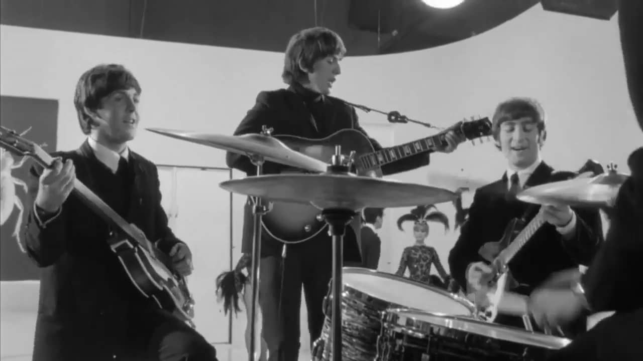 The Beatles - I'm Happy Just to Dance With You (Remastered Video) on Vimeo