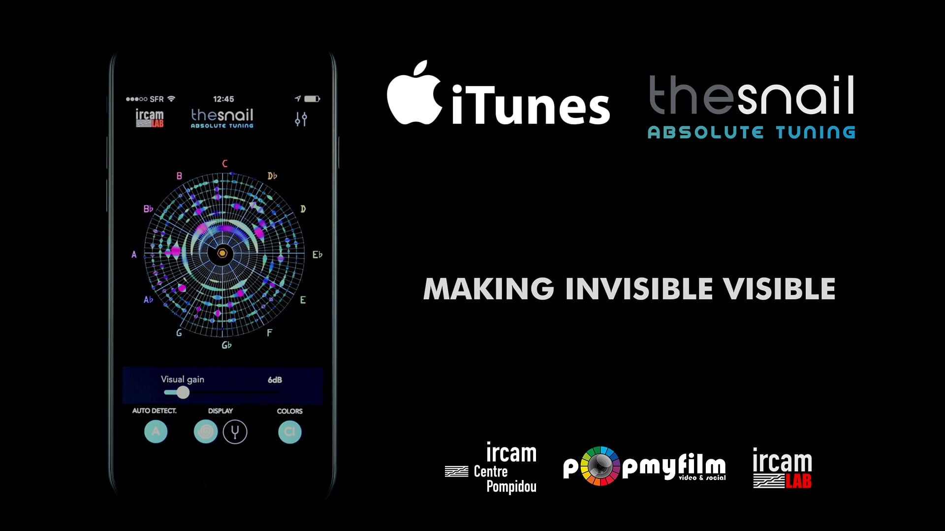 The Snail - Itunes - Apple Store -  The Snail – La musique visible, l’accordage parfait