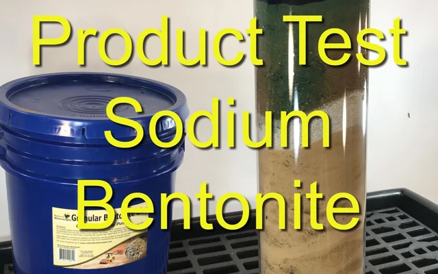 Granular Bentonite Clay for Pond Sealing - 45 pounds