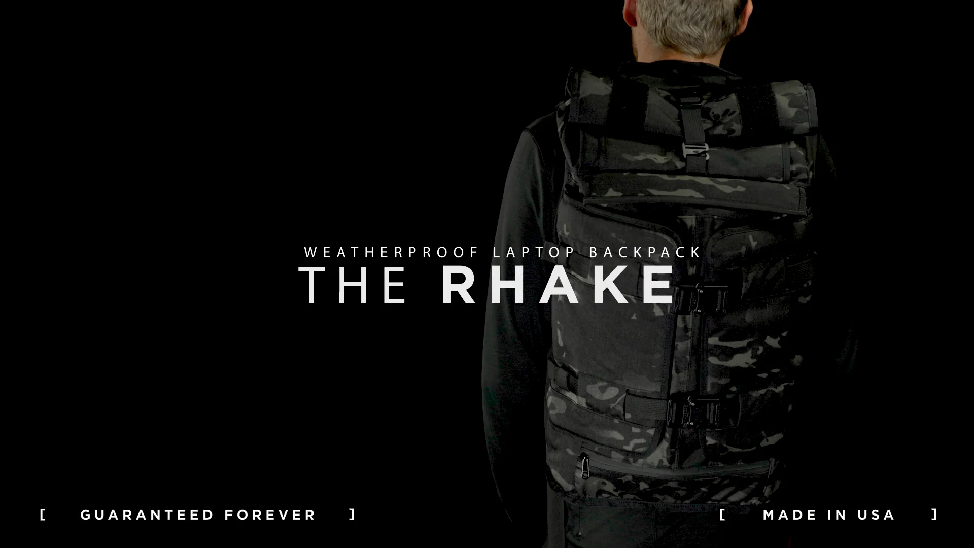 MISSION WORKSHOP Rhake Backpack Black Camo